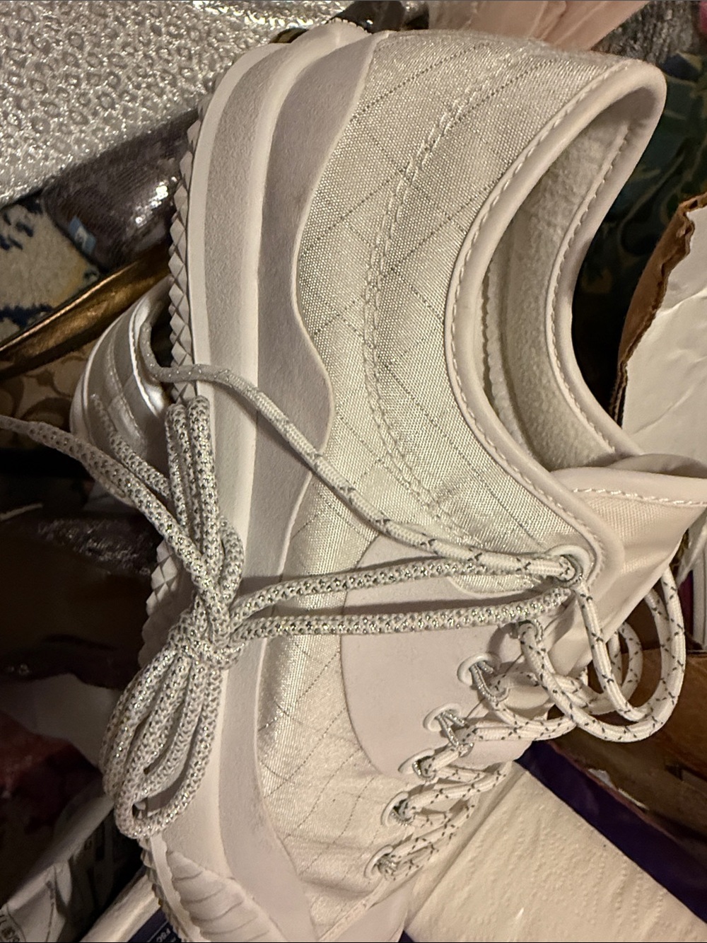 Converse Women's Low-Top Platform Sneakers - Cream